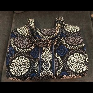 Vera Bradley Canterbury Cobalt Carryall